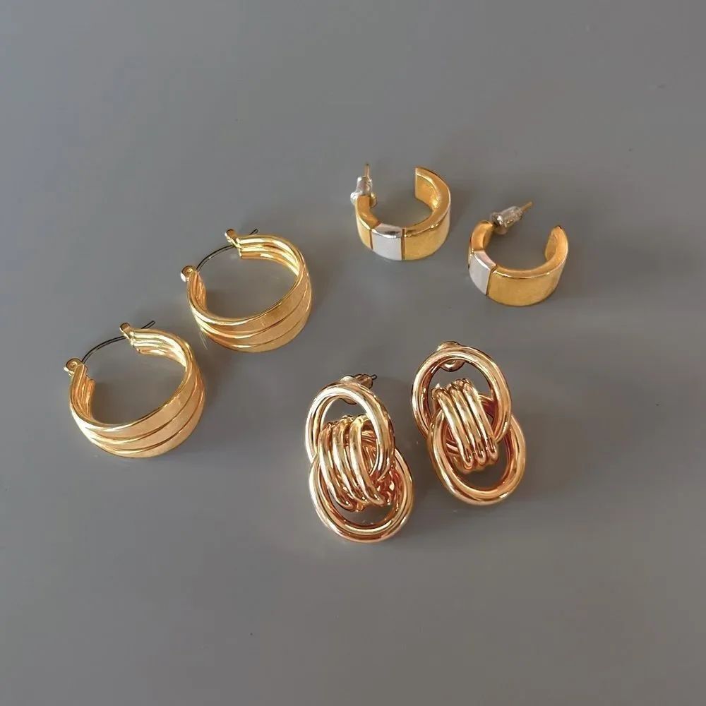 Gold Hoop Earrings